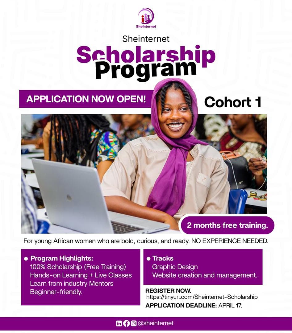 Digital Skills Scholarship flyer
